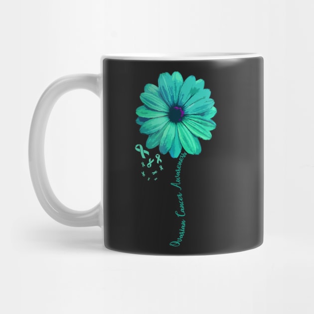 Ovarian Cancer Awareness Family Survivor Pretty by ShariLambert